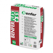 Benfer BenferFlex +S1 High Yield Standard Set Flexible Adhesive 25kg Extra White